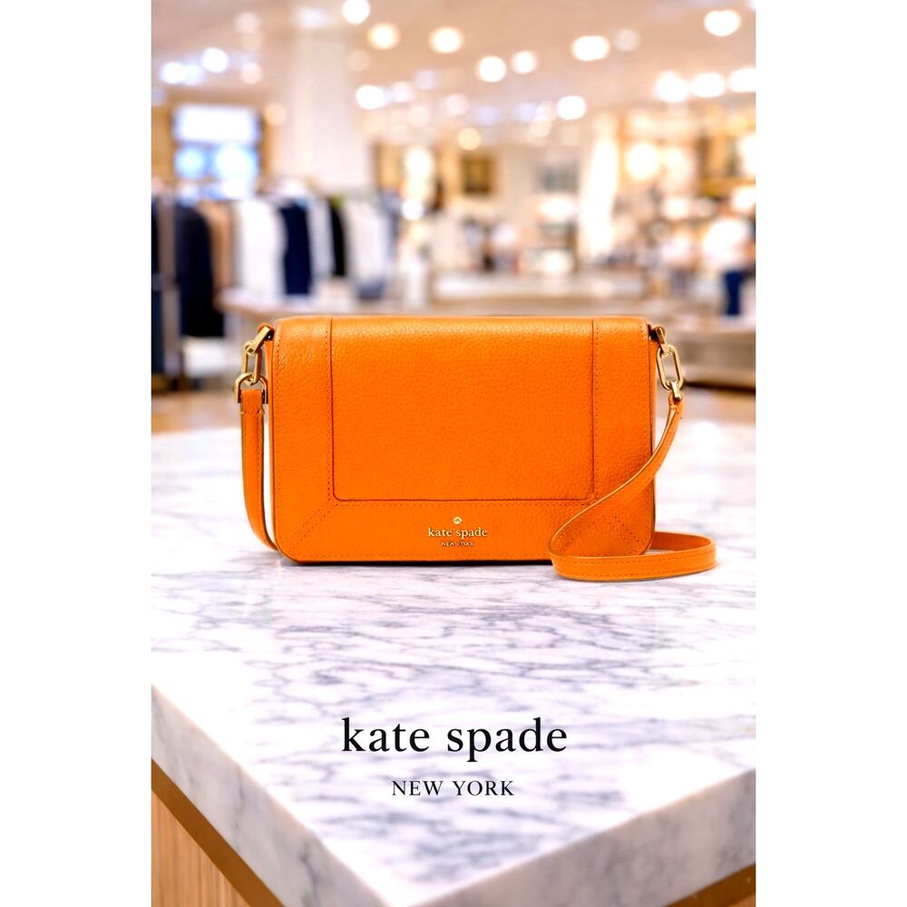 Kate Spade Lena Mini Crossbody Orange ZInnia